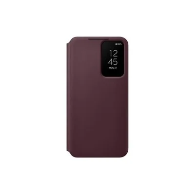 Cover Samsung S22 Smart Clear View - BURGUNDY